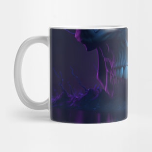 Surreal Mystic Skull Mug